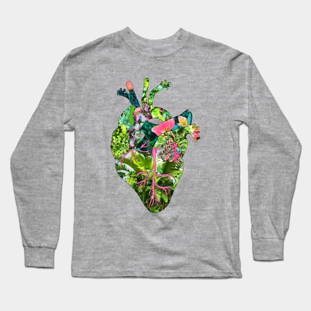 Botanical Heart Long Sleeve T-Shirt by BiancaGreen